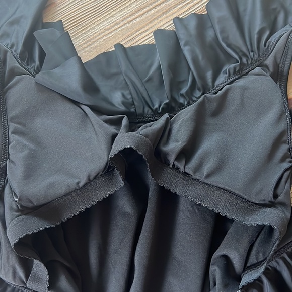 J Crew New Ruffle Scoop back Bathing Suit 4 - Picture 6 of 8